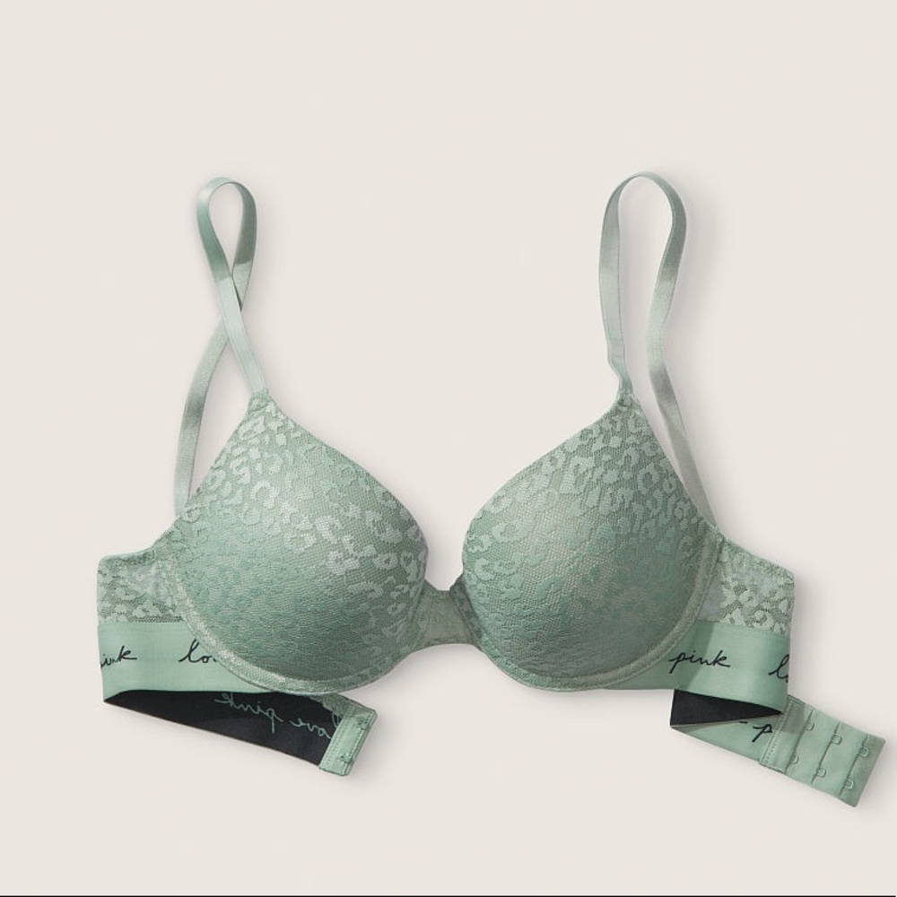 NWOT 36DD green Victoria’s Secret bra